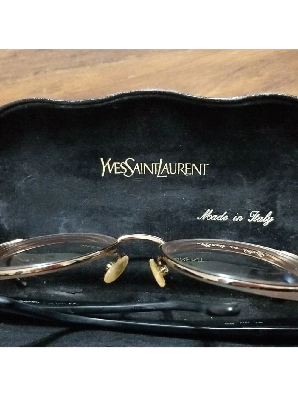 True Vintage Yves Saint Laurent Glasses Made in Italy